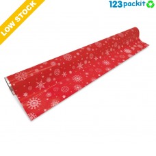 ★ Festive Season Red patterns Cellophane Roll 100mt / 320 ft ★